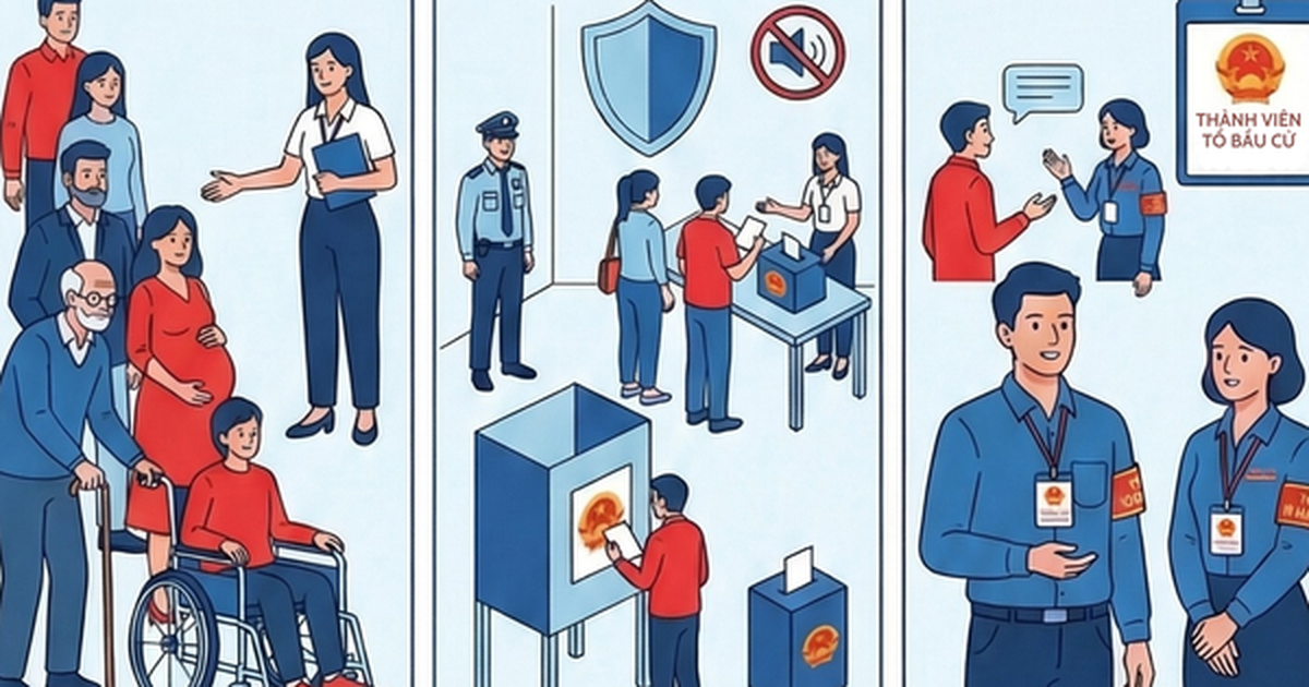 Những điều cử tri cần lưu ý khi vào phòng bỏ phiếu