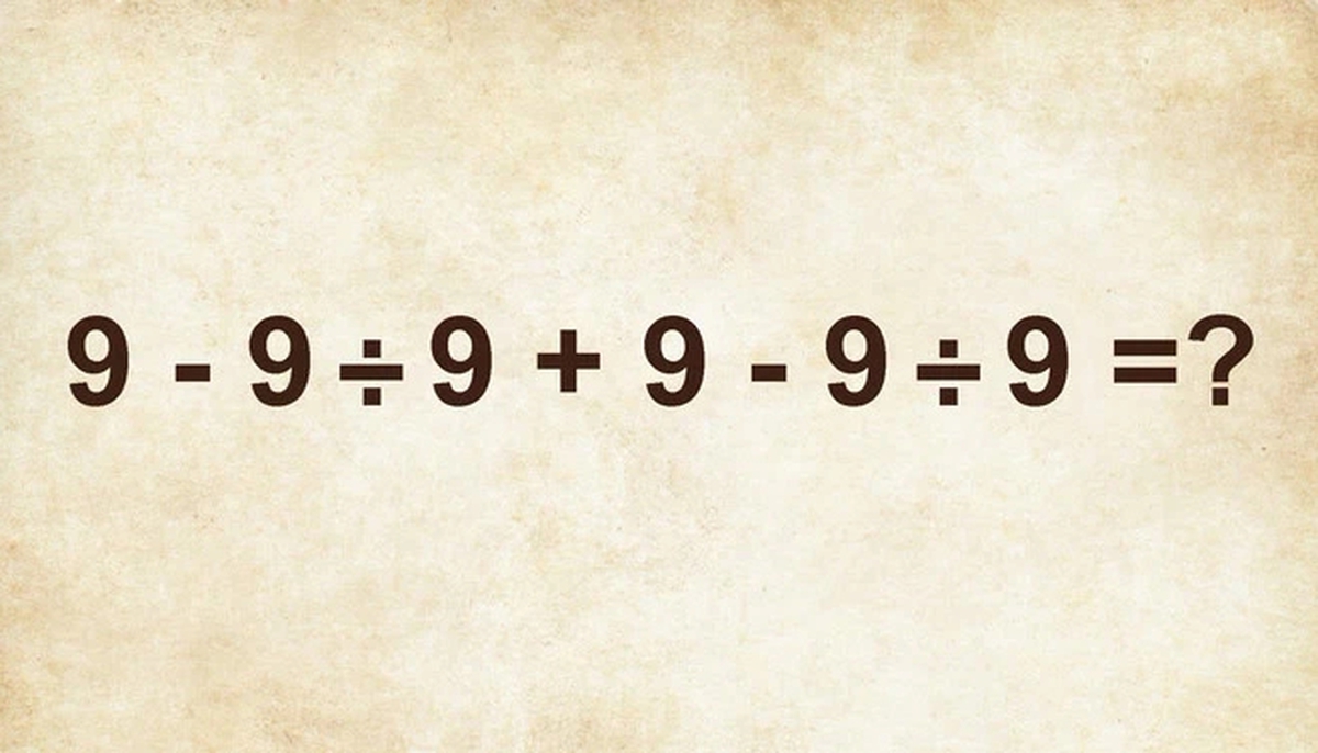 Gần 80 năm, bài Toán tưởng học sinh tiểu học cũng làm được vẫn khiến hàng triệu người “rối não”: Bạn chọn kết quả nào?