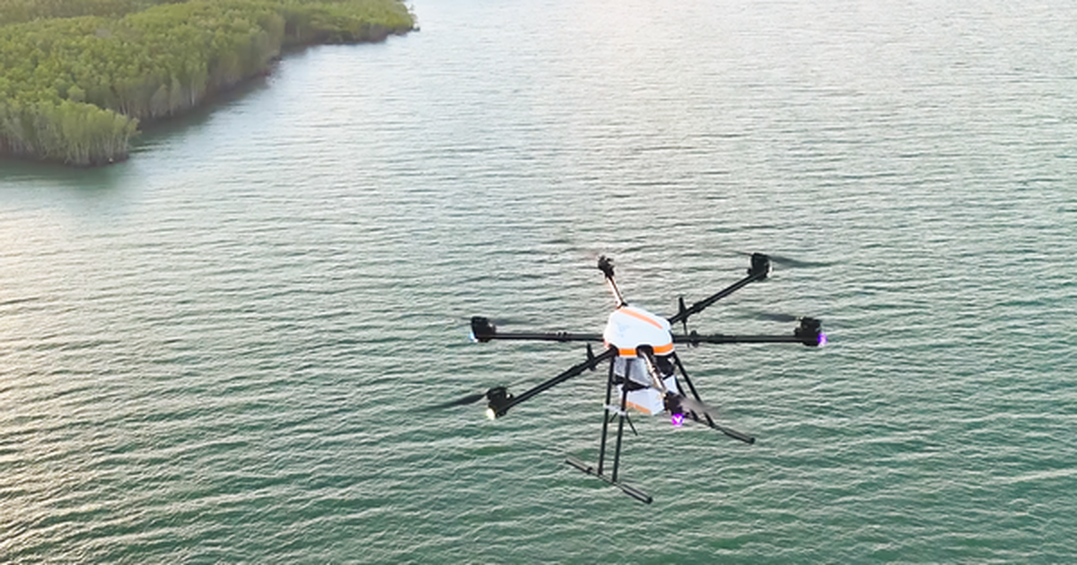 Thông tin mới nhất về UAV giao hàng trên biển "Made in Vietnam", kháng gió cấp 7, 8