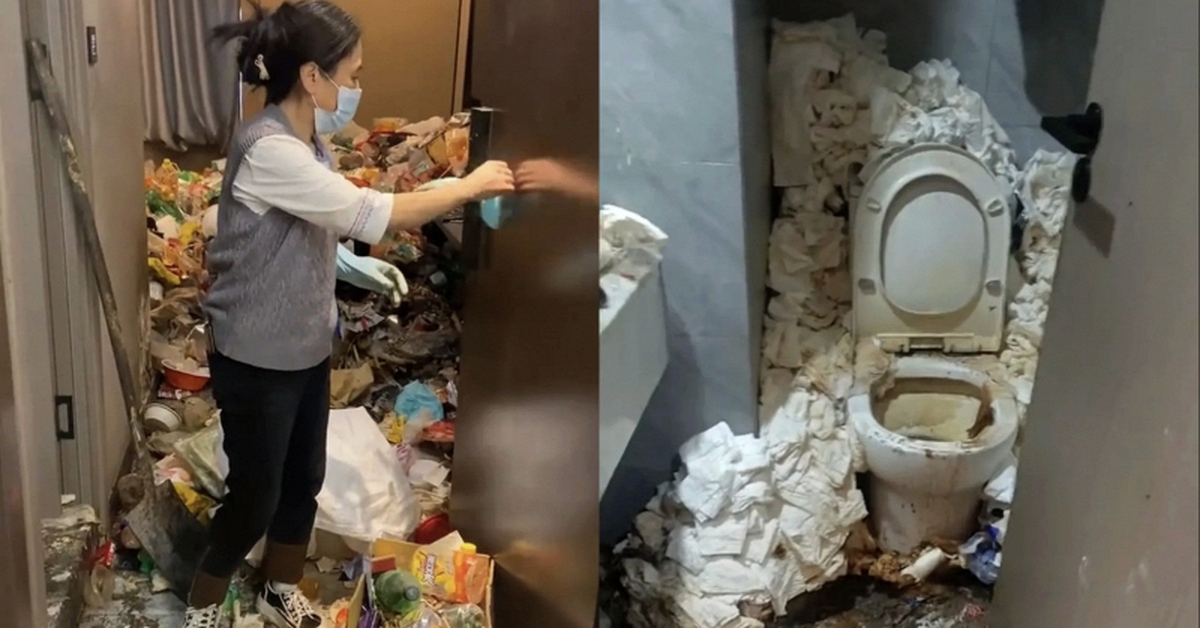 Game thủ thuê khách sạn ở lì suốt 2 năm, giấy vệ sinh đã dùng chất cao như núi trong phòng