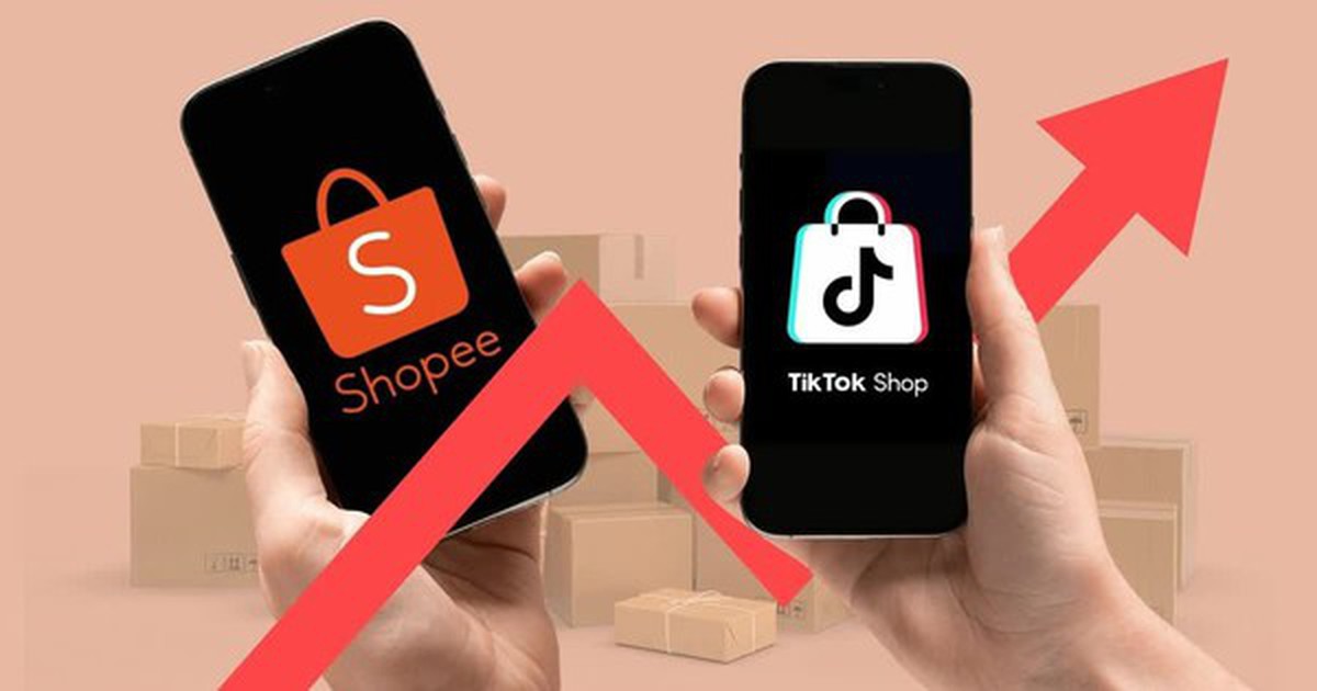 TikTok Shop tăng trưởng 93%, bám sát Shopee tro...