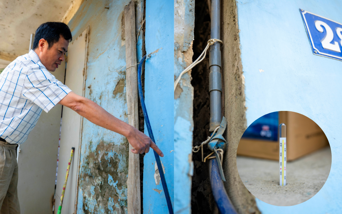 Chủ nhà kể lại sự cố vỉa hè nóng bất thường, tiền điện tăng từ 200 nghìn lên 4 triệu ở Hà Nội