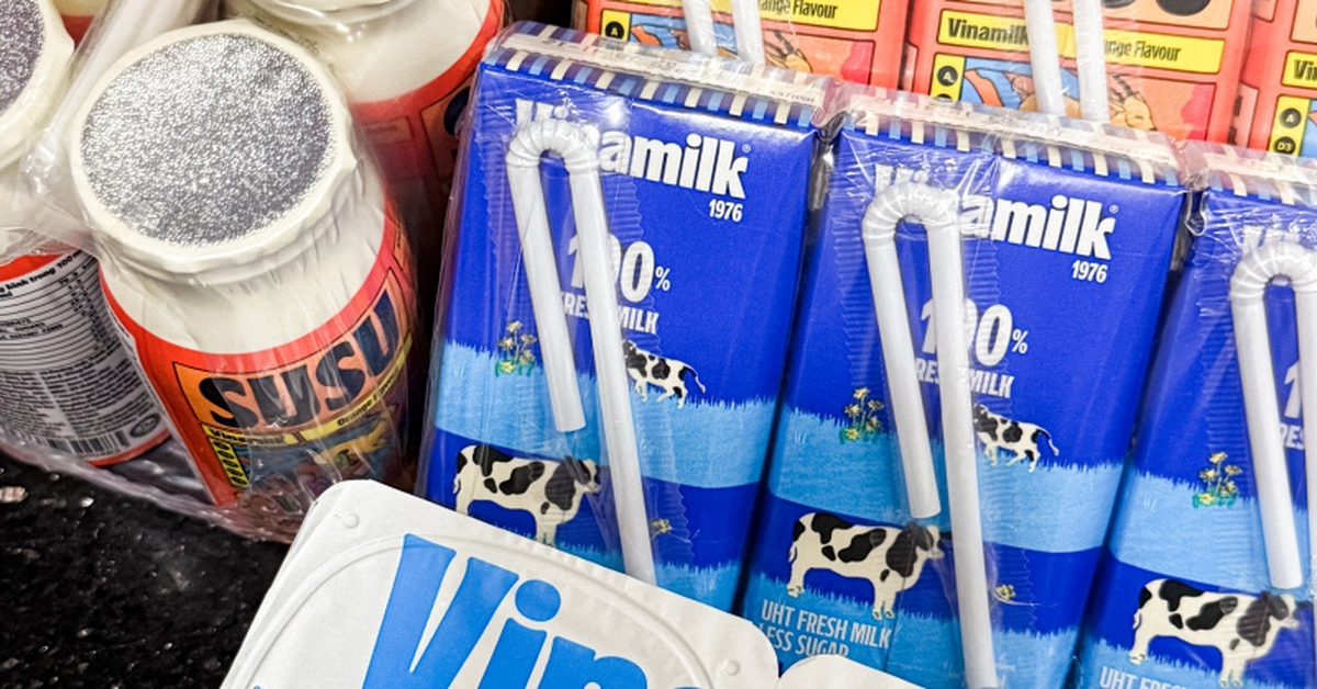 Hãng sữa quốc dân Vinamilk đặt "mật mã" trên bao bì