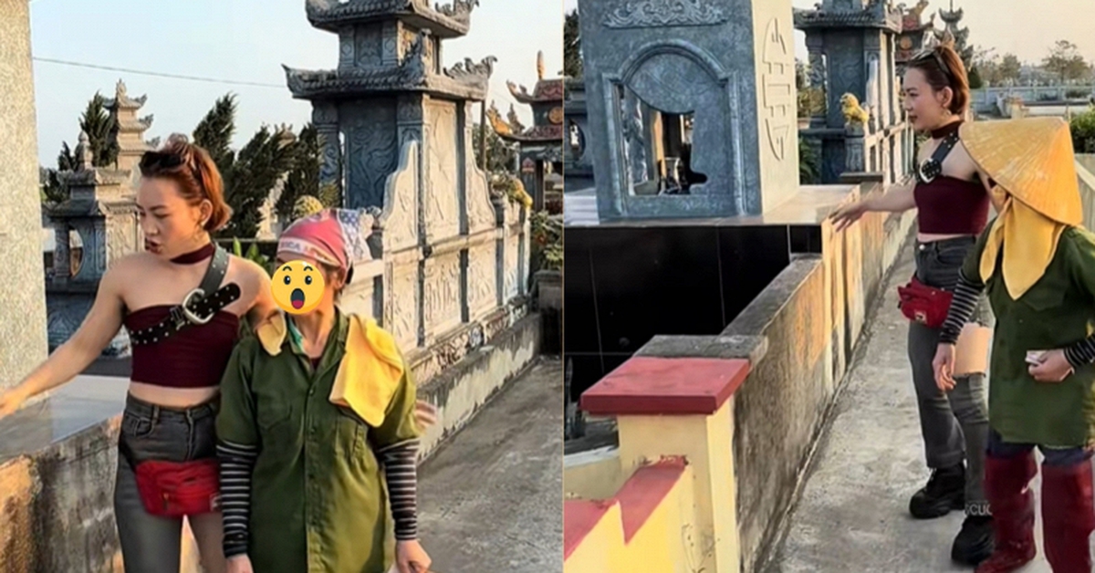 Đóng giả khách Hàn đòi bà cô dẫn đi khám phá nghĩa trang, diễn biến sau đó hút 10 triệu lượt xem