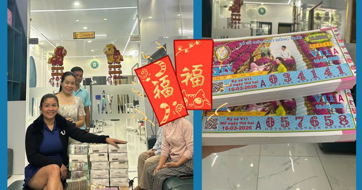 Mua vé số lúc chờ nhổ răng, người đàn ông trúng độc đắc 8 tỉ đồng