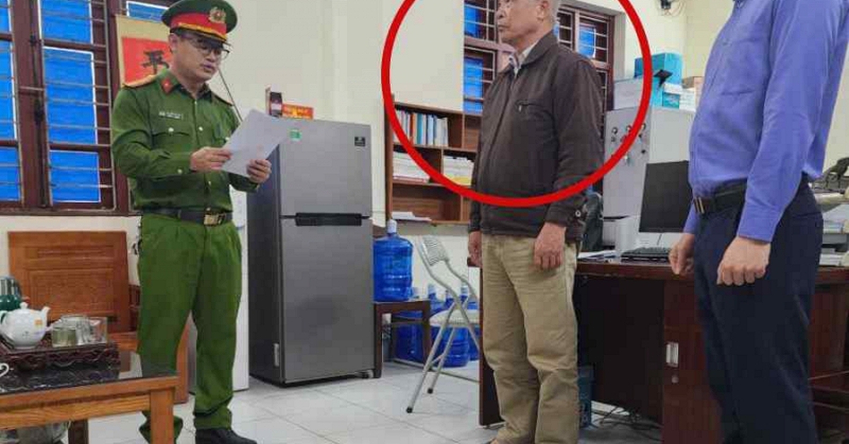 Quyết định khởi tố nguyên Bí thư chi bộ Vũ Quang Phúc