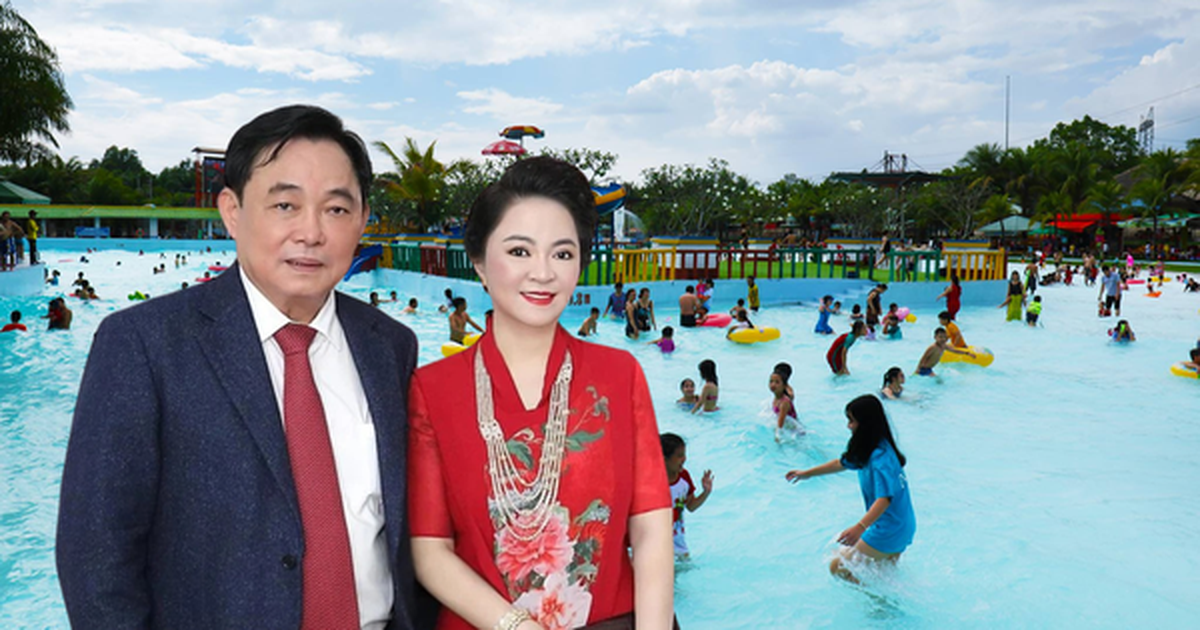 Khu du lịch Đại Nam của vợ chồng bà Nguyễn Phương Hằng sở hữu biển nhân tạo rộng hơn 21ha, lớn bậc nhất Việt Nam, có sức chứa lên đến 30.000 du khách