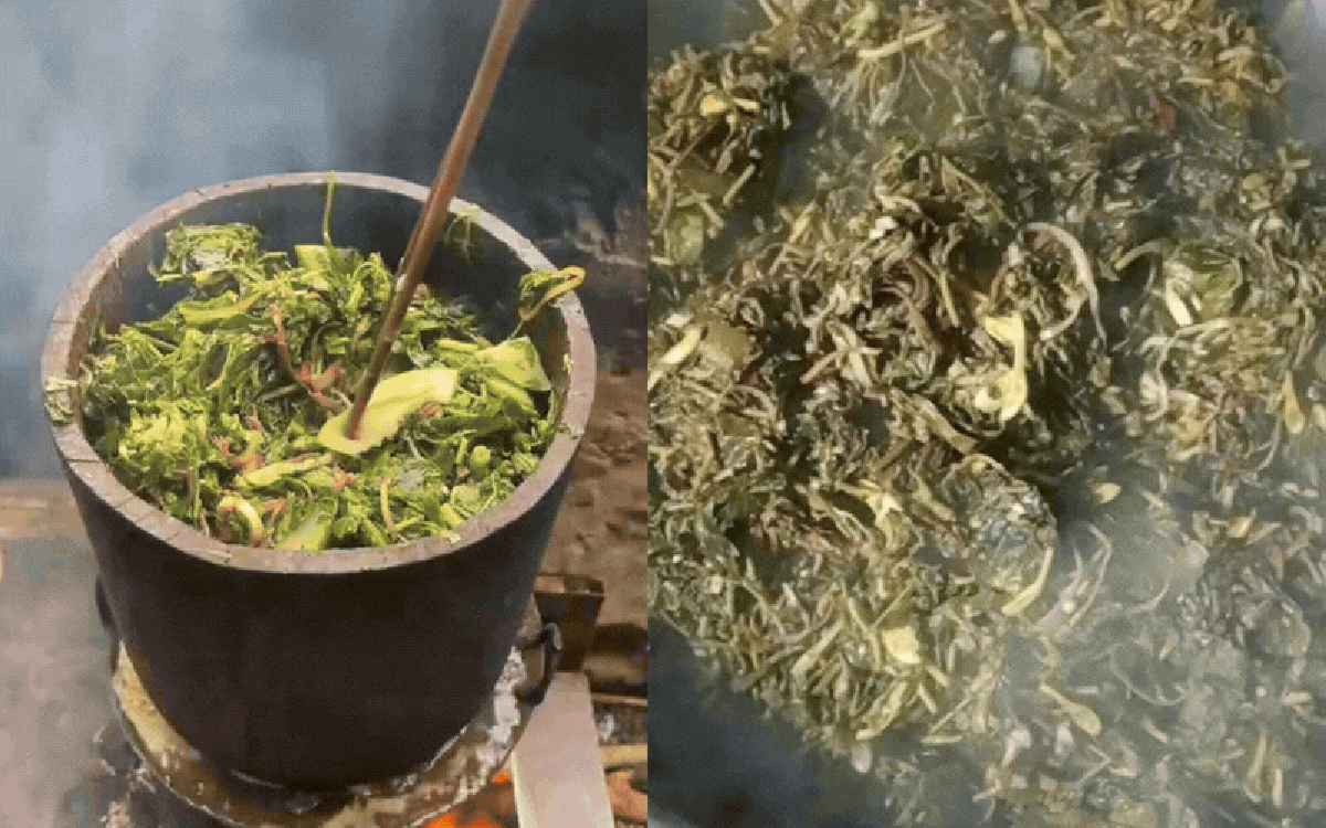 Đặc sản rẻ bèo ở Hòa Bình cũ toàn "lá nọ lá kia" mà người nào đi xa nhìn thấy cũng đều trào nước mắt nhớ quê