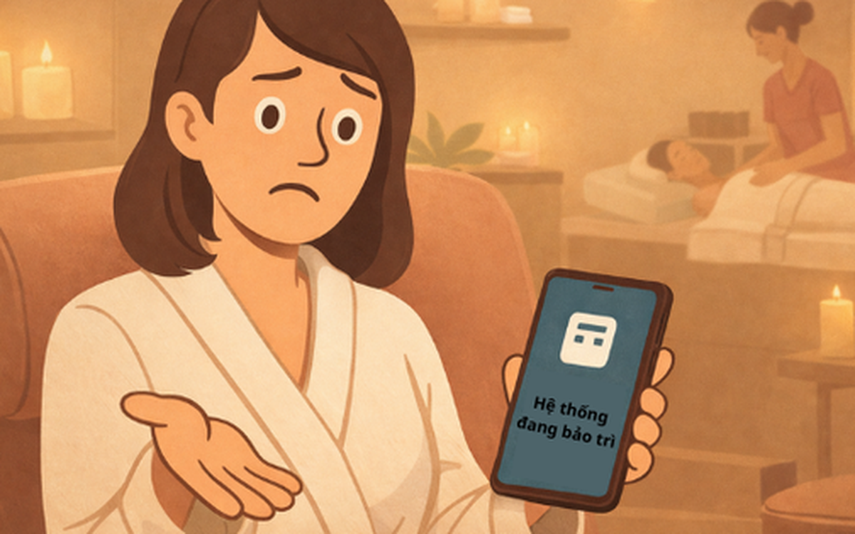 Ngân hàng lớn liên tục bảo trì, tôi hối hận vì chỉ dùng một tài khoản