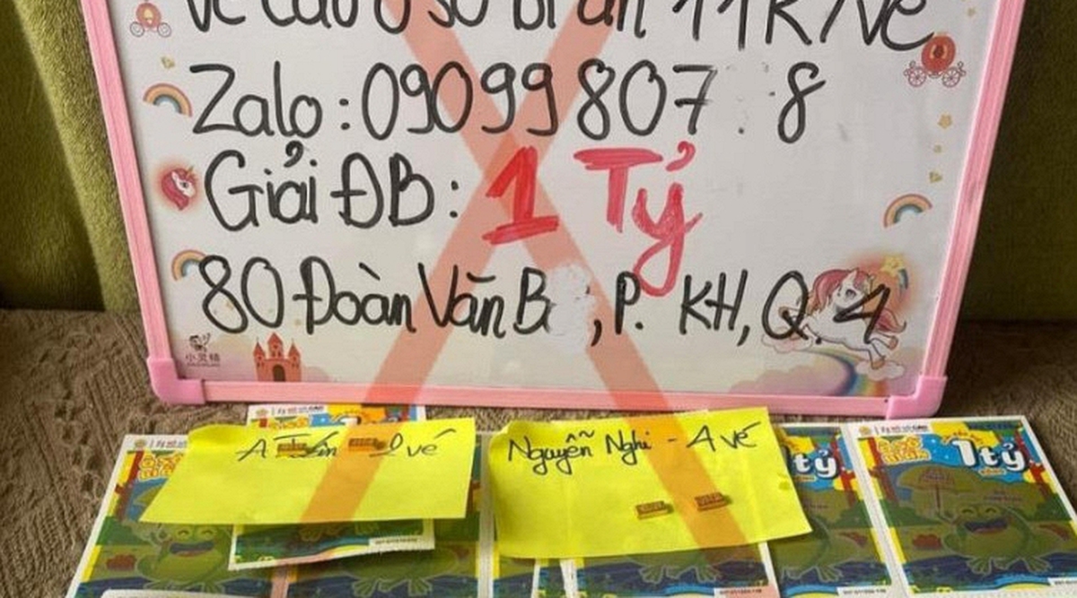 Công an có thông báo quan trọng tới người dân tham gia xổ số