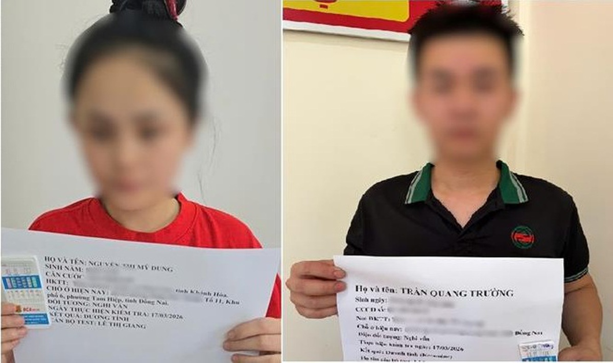 Khám xét, bắt giữ Nguyễn Thị Mỹ Dung và 4 người đàn ông