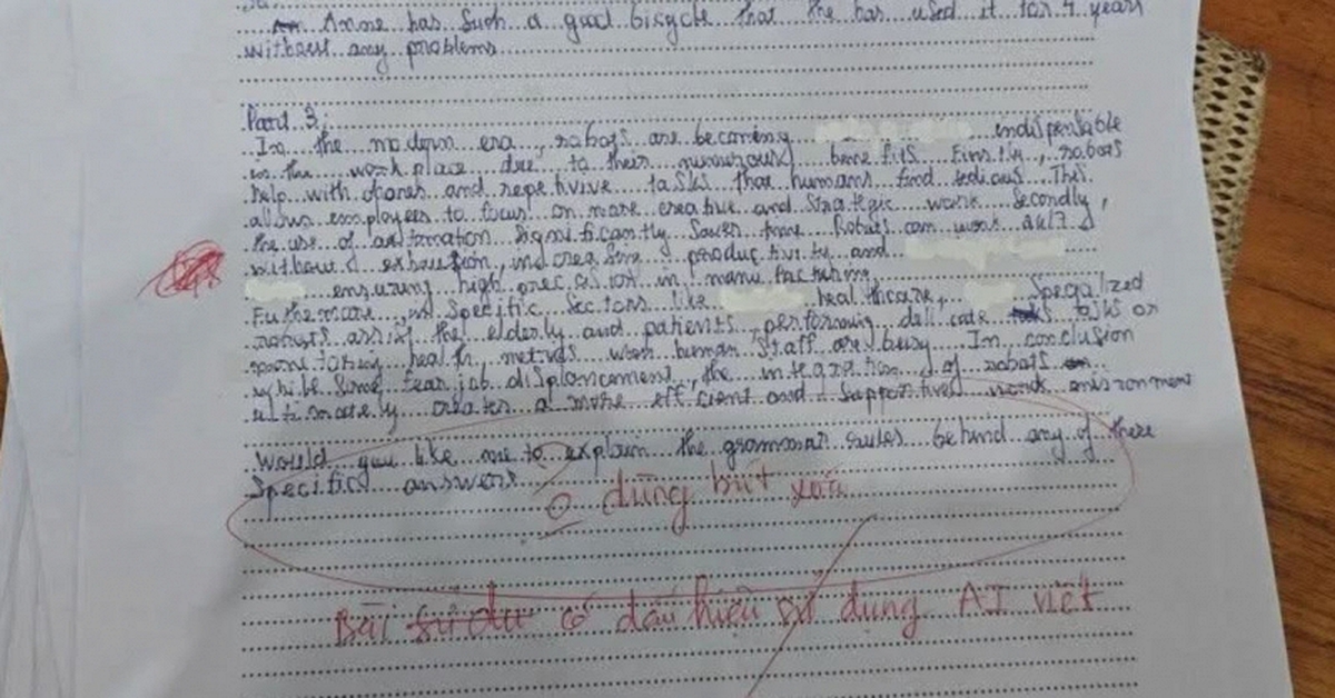 Bài thi tiếng Anh đang khiến nhiều giáo viên, phụ huynh chết lặng: Như này thì hỏng cả 1 thế hệ!