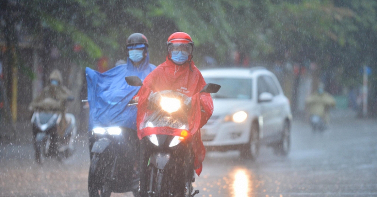 Miền Bắc sắp đón đợt không khí lạnh mới, nhiều nơi xuất hiện mưa rào