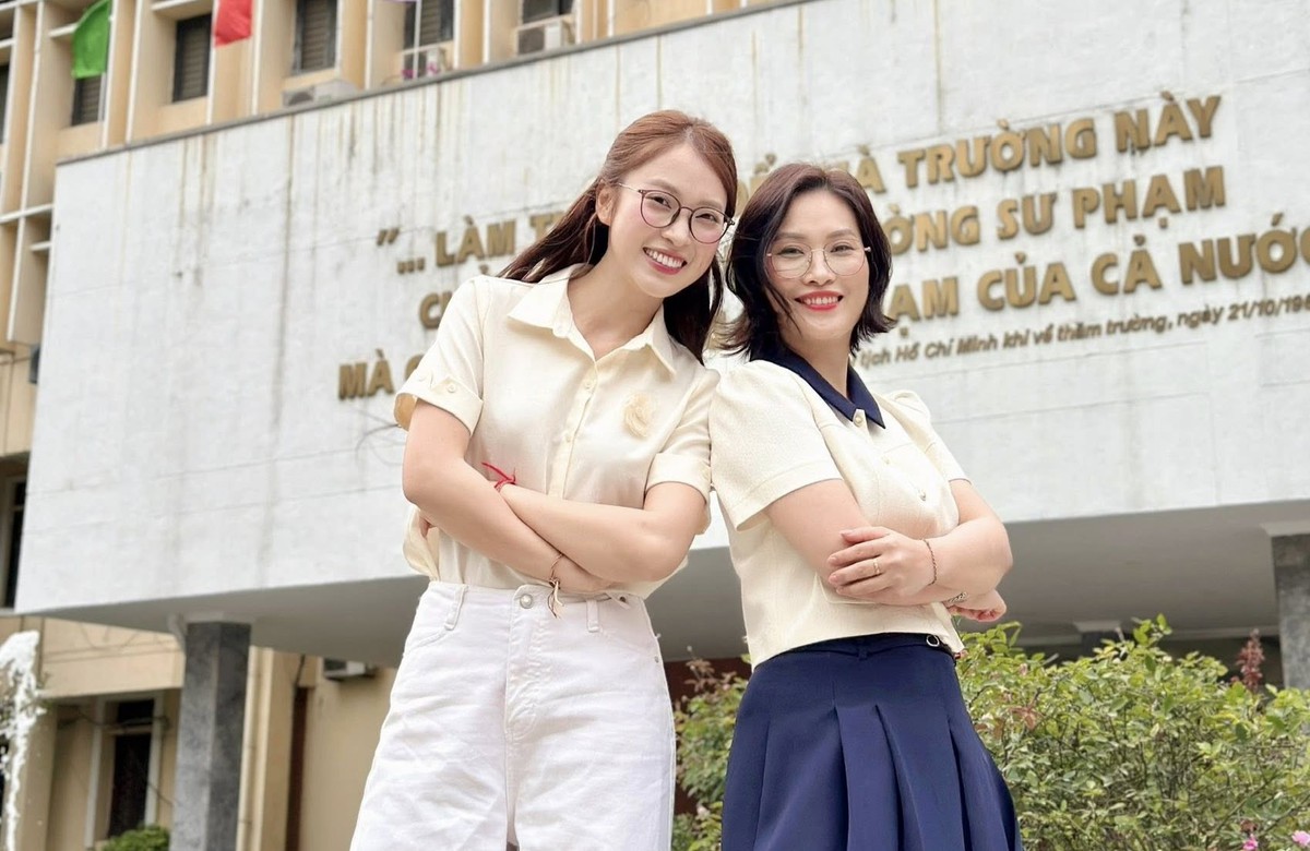 MC Khánh Vy "flex nhẹ" chị gái là PSG, tranh thủ hé lộ ngành học mới toanh của ĐH Sư phạm Hà Nội