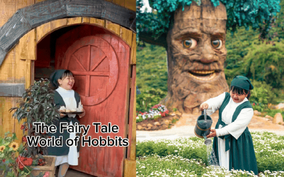 Khách Tây đến Việt Nam tham quan "ngôi làng người tí hon" dưới chân đèo ở Đà Lạt