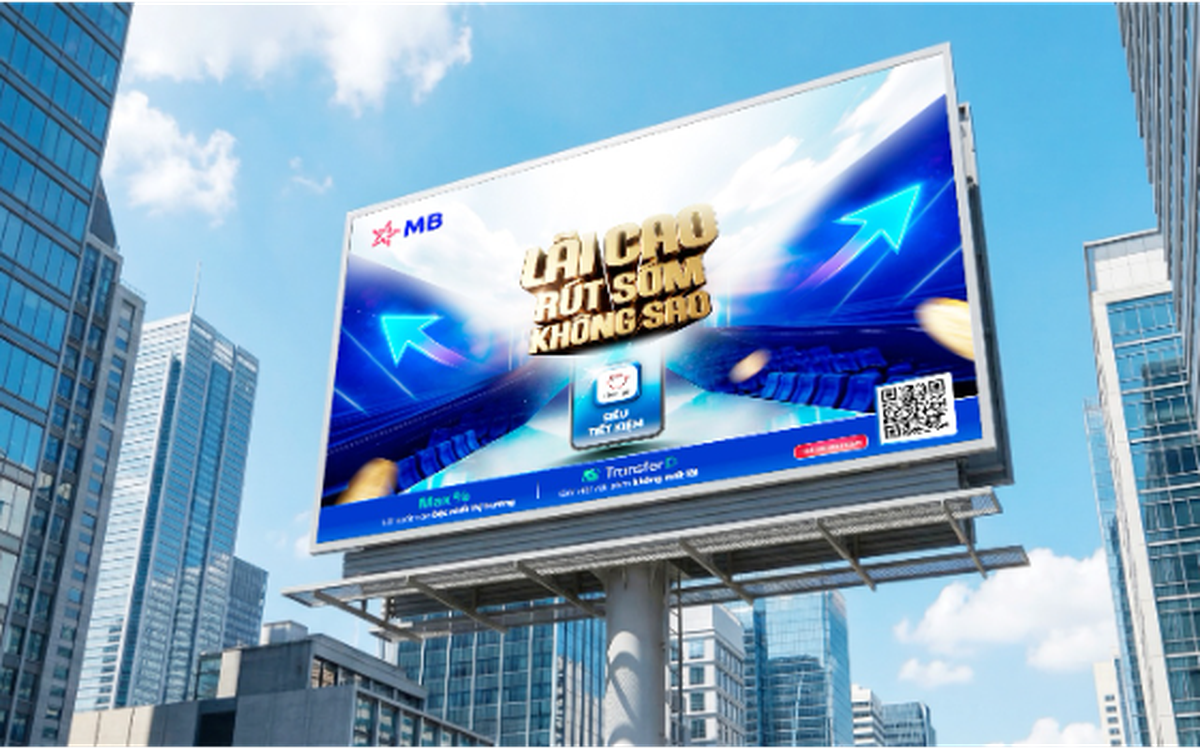 MB tung siêu tiết kiệm: Gửi dài hạn, rút bất cứ lúc nào vẫn hưởng lãi cao