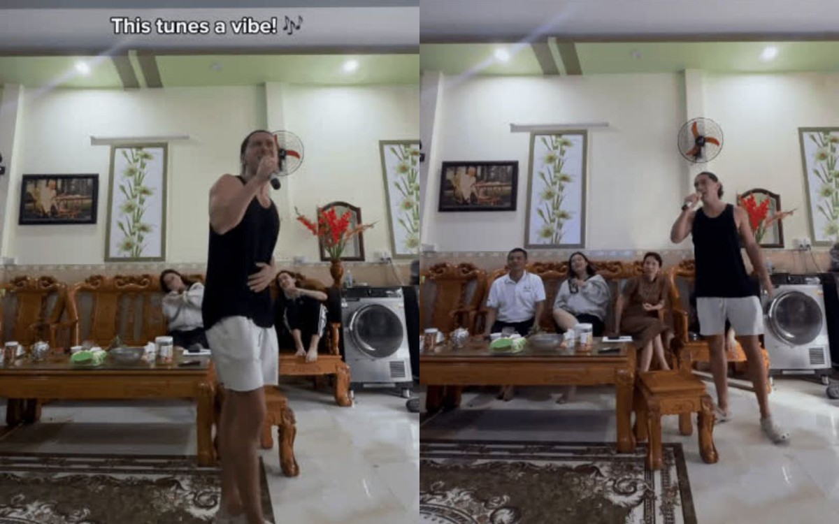 Đi giặt đồ ở Nha Trang, khách Tây bị chủ tiệm giữ lại bắt hát karaoke cả tiếng