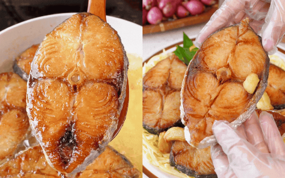 Đừng ướp muối sống nữa, thêm một bước rang muối này đảm bảo cá thu chiên ngoài giòn rụm, trong mọng nước đưa cơm