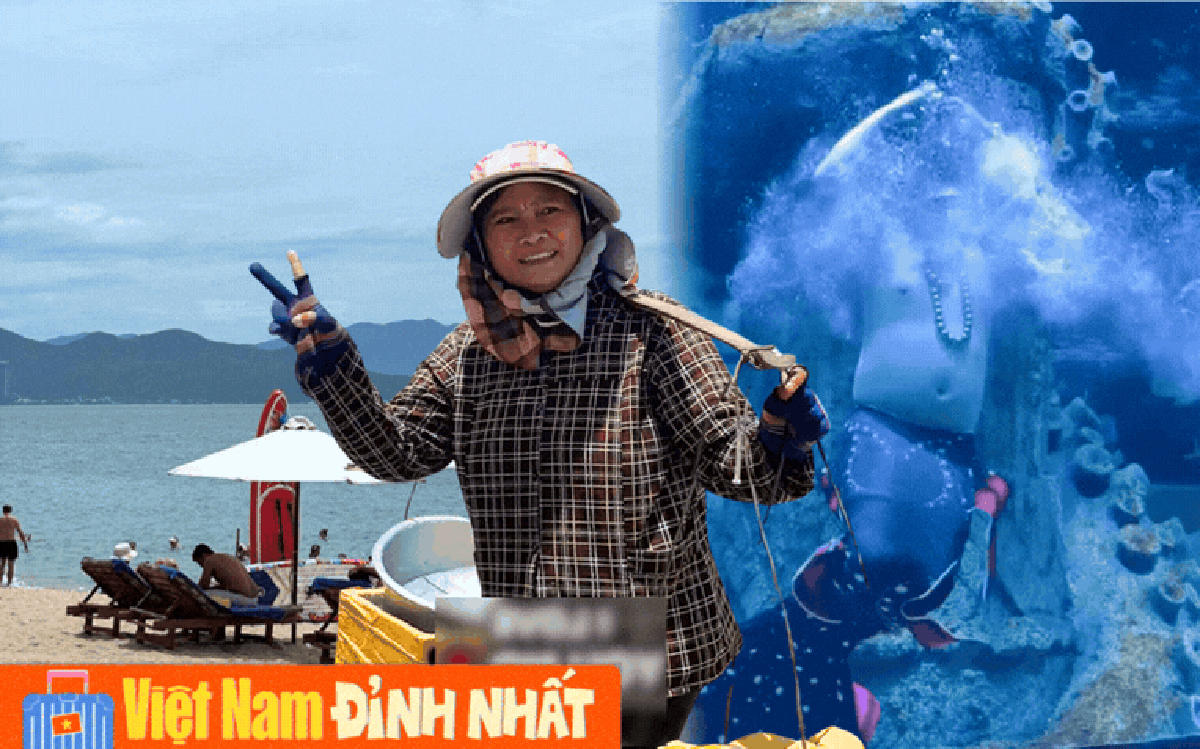 Chân dung bà bán trái cây và chàng tiên cá khiến khách Tây xếp hàng dài chờ gặp