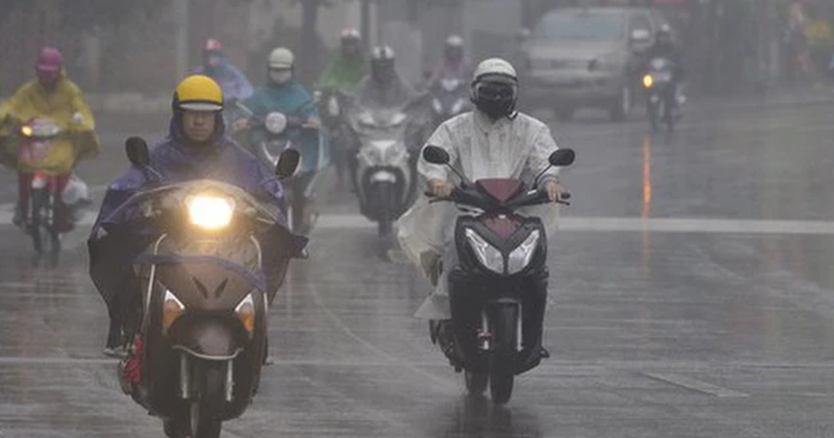 Không khí lạnh dồn dập tràn xuống, miền Bắc hạ nhiệt đột ngột kèm mưa diện rộng