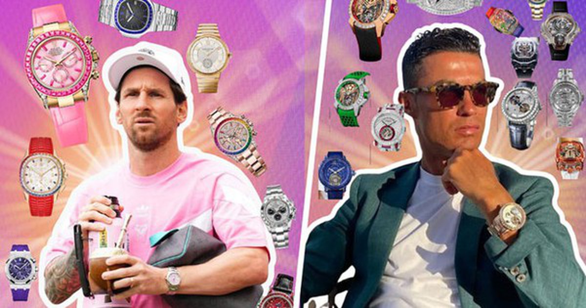 Messi "vượt mặt" Ronaldo trong cuộc đua phụ kiện xa xỉ