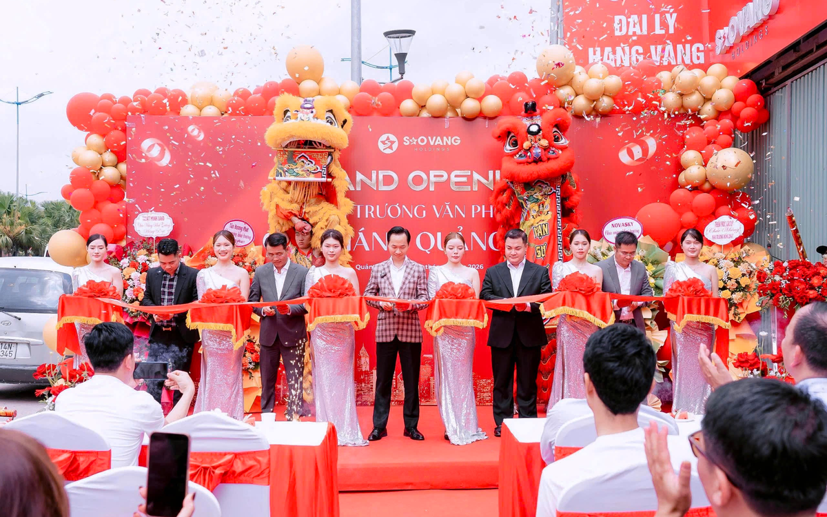Sao Vàng Holdings khai trương văn phòng chi nhánh mới tại Quảng Ninh