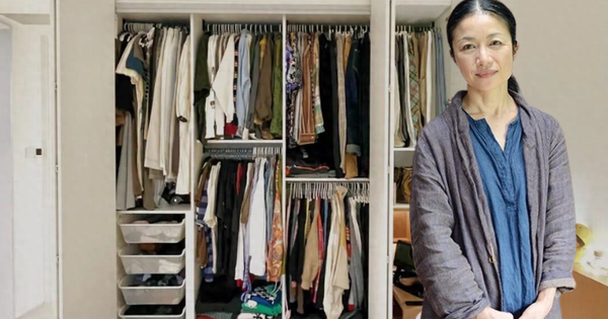 Tôi xem cách một phụ nữ trung niên sắp xếp tủ quần áo và nhận ra: Không cần tủ lớn, chỉ cần đổi cách nghĩ là nhà gọn hẳn