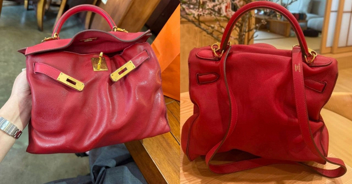 Người chơi Hermès sốc vì sau mùa nồm túi méo mó không thể cứu, lỗi từ chính cách bảo quản quen của nhiều người