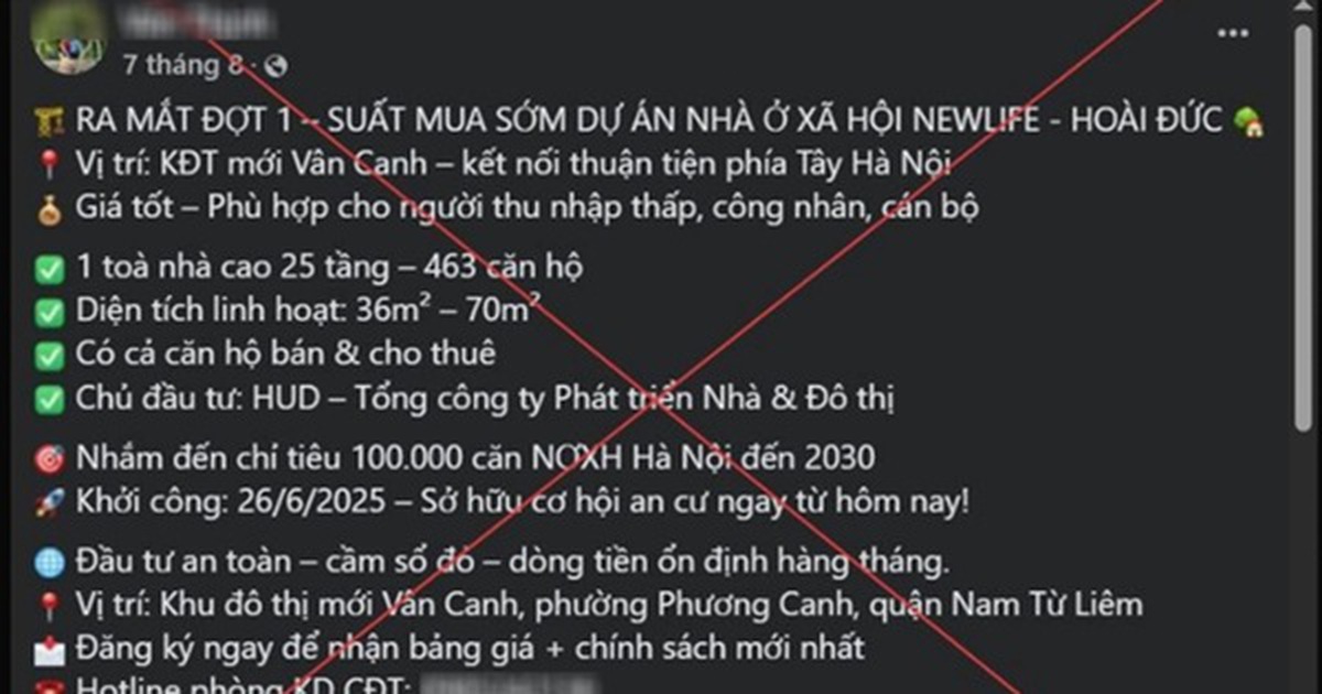 Xử phạt đối tượng rao bán "suất ngoại giao", "suất nội bộ" nhà ở xã hội