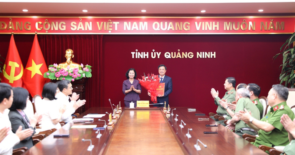 Phó Giám đốc Công an tỉnh Quảng Ninh biệt phái làm Phó Trưởng Ban Nội chính Tỉnh ủy