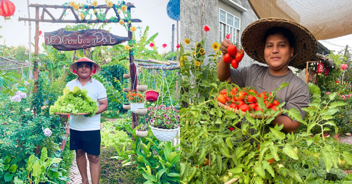 Chênh vênh ở thành phố, chàng trai 9x Vĩnh Long về quê xây "thiên đường hạ giới" với 100 triệu đồng: Trồng rau, nuôi cá và 1001 thứ hoa thơm...