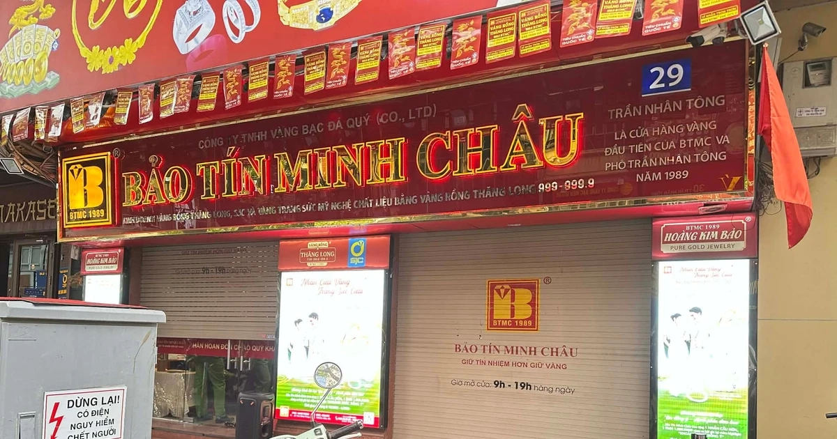 Bảo Tín Minh Châu đóng cửa, website "tắt" cập n...