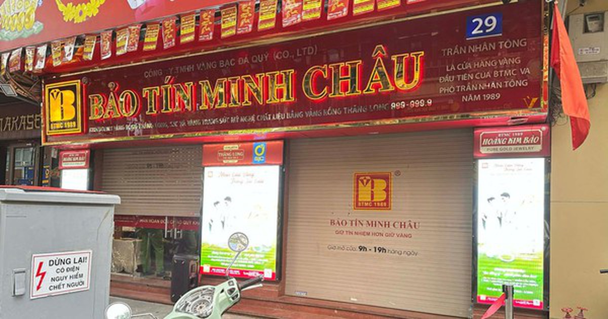 Tối 25/3, Bảo Tín Minh Châu chính thức lên tiếng việc cơ quan chức năng xuất hiện tại các cửa hàng