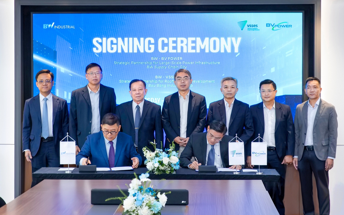 BW đẩy mạnh hạ tầng năng lượng mở rộng điện mặt trời tại khu công nghiệp