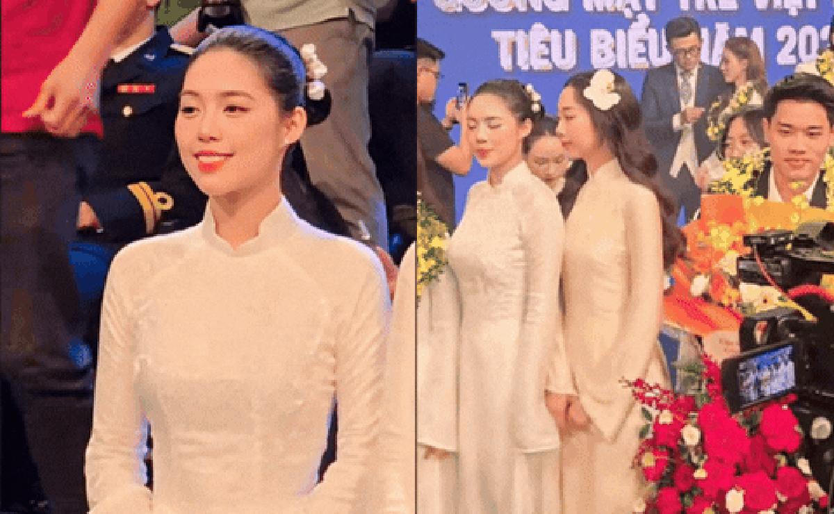 Đình Bắc và Á hậu Châu Anh lại lên hot search, trai tài gái giỏi, visual xuất sắc chung khung hình gây sốt MXH