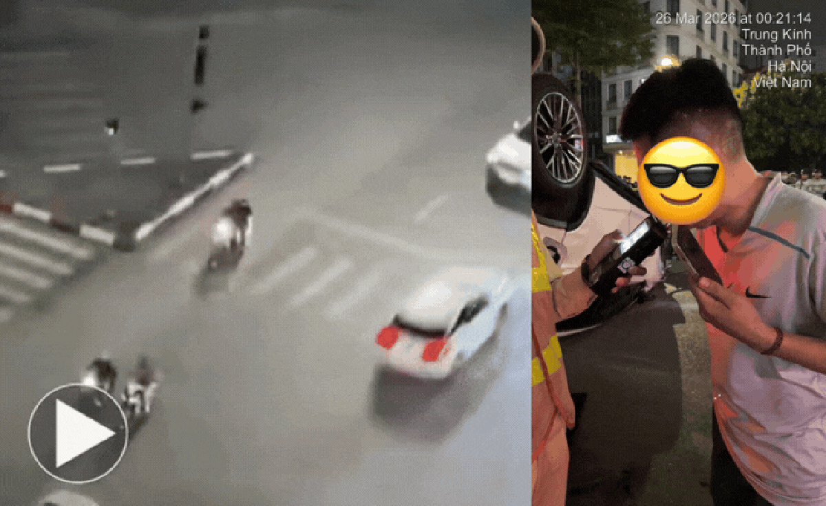 Bàng hoàng lời khai của tài xế xe Lexus phi ngược chiều, tông hàng loạt xe khác rồi lật ngửa ở Hà Nội