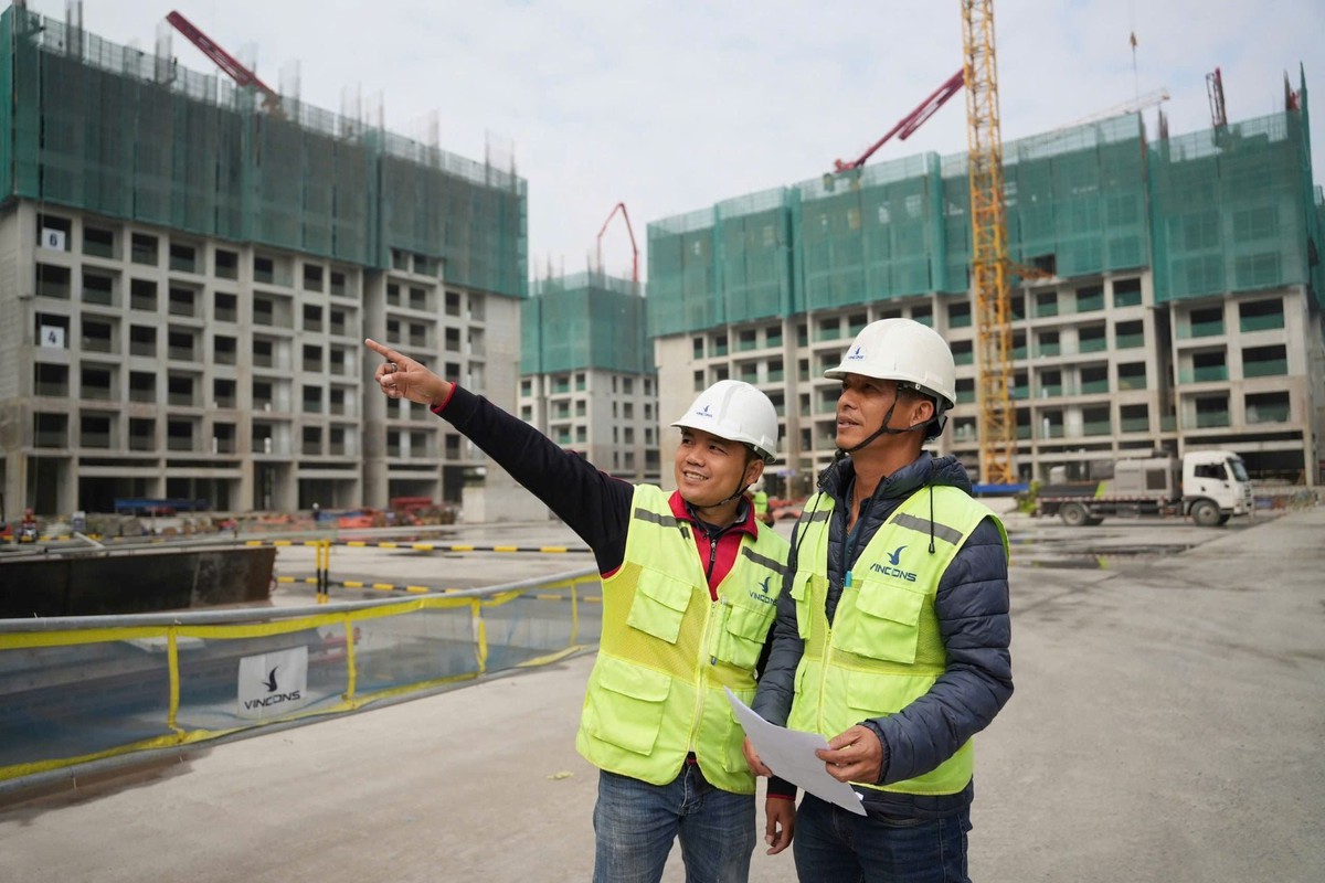 Tổng thầu trả lương công nhân 25 triệu/tháng được chọn làm siêu dự án 91.000 tỷ của Vinhomes