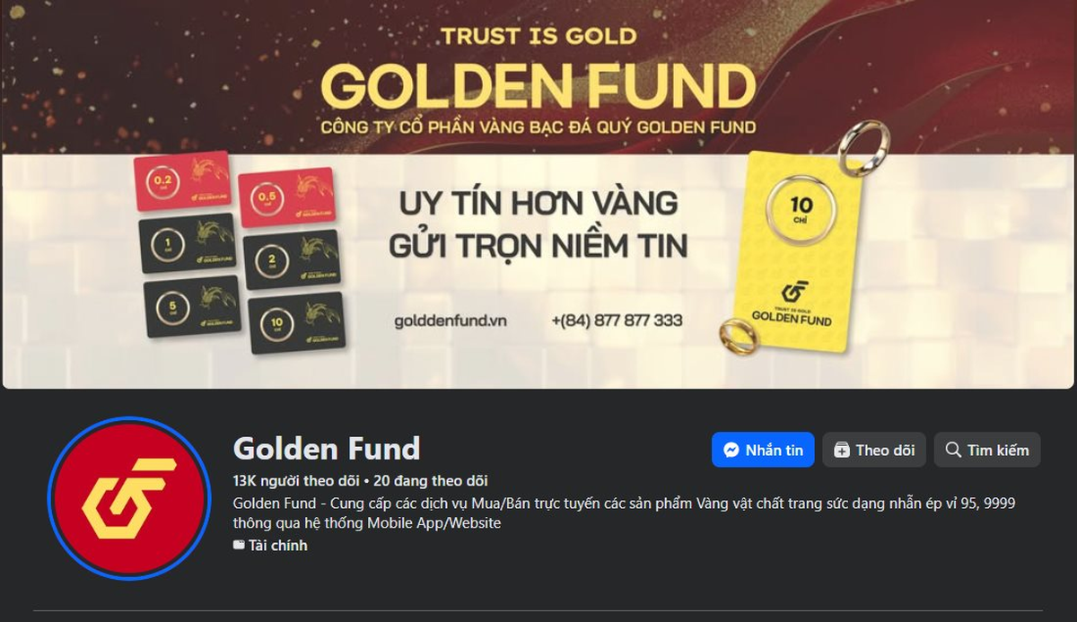 Golden Fund xác nhận tạm dừng hoạt động, lên ti...