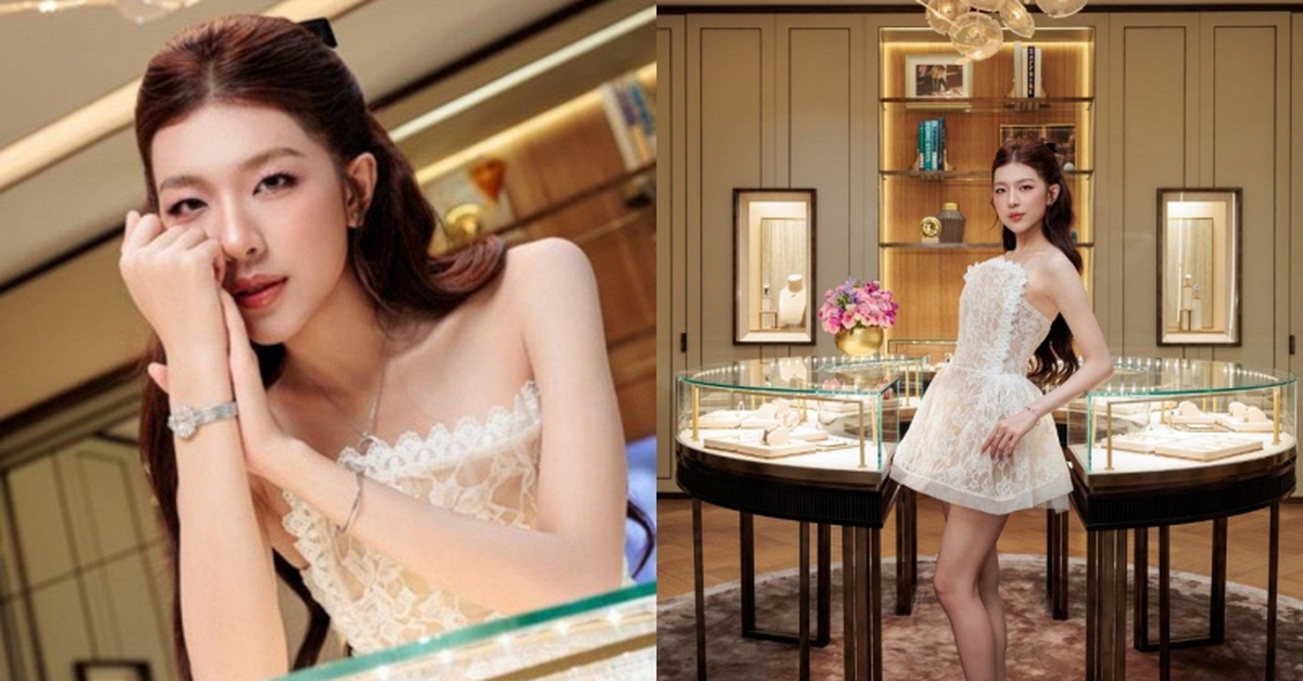 “Mỹ nhân trăm tỷ” sinh năm 2003 gây chú ý khi diện trang sức xa xỉ, khí chất ngày càng thăng hạng