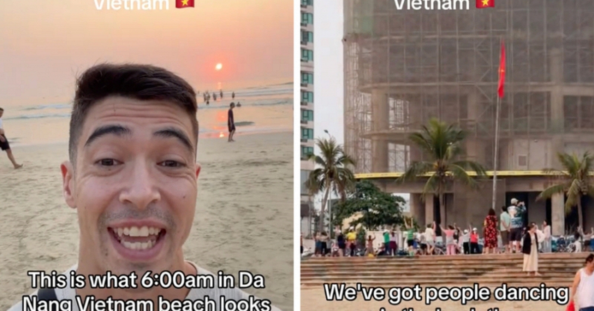 Khách Tây sốc trước hàng trăm người Việt làm hành động lạ lúc rạng sáng