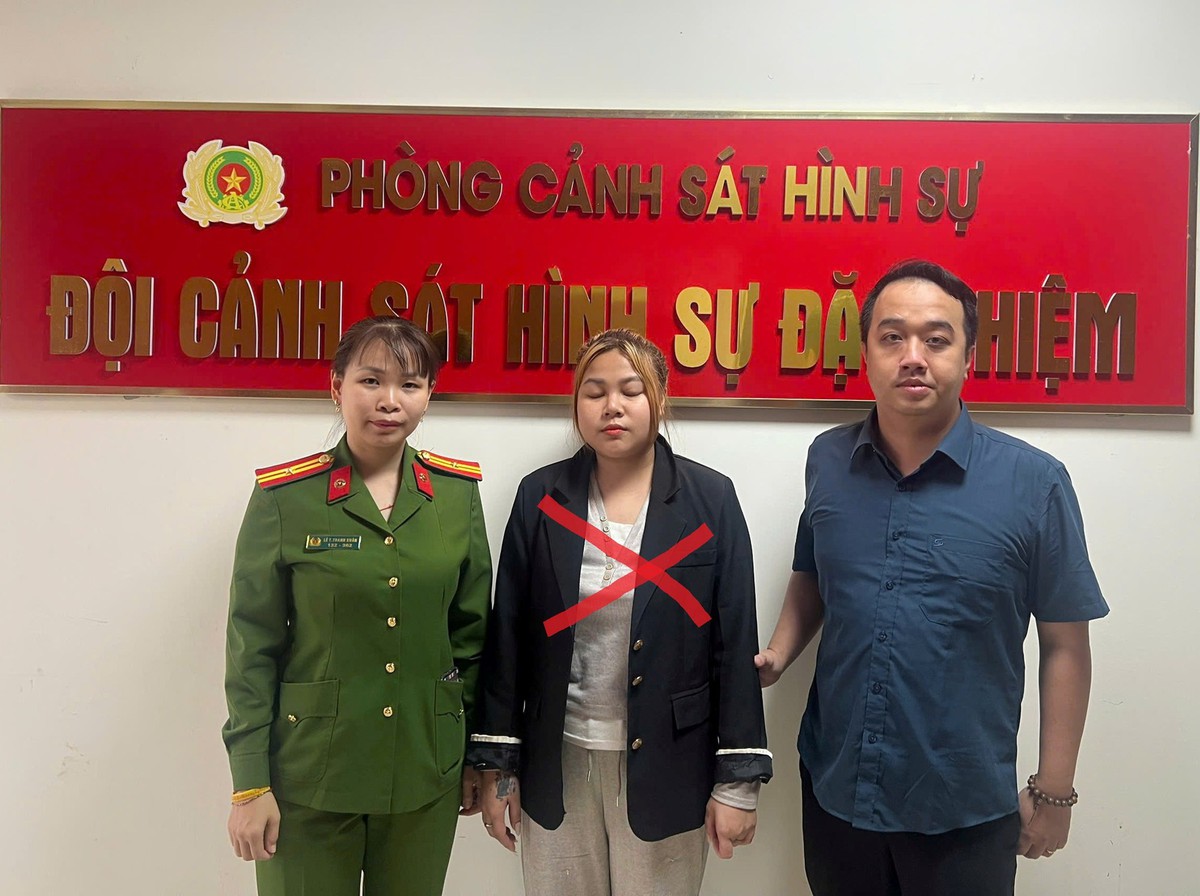 Bắt giữ Lê Thị Thúy Hằng SN 2002