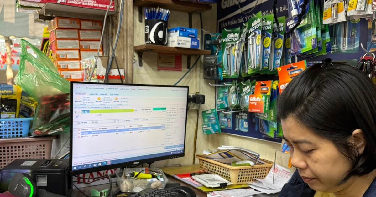 Đề xuất hộ kinh doanh lập hóa đơn tổng cuối ngày, nếu có dữ liệu chuyển khoản