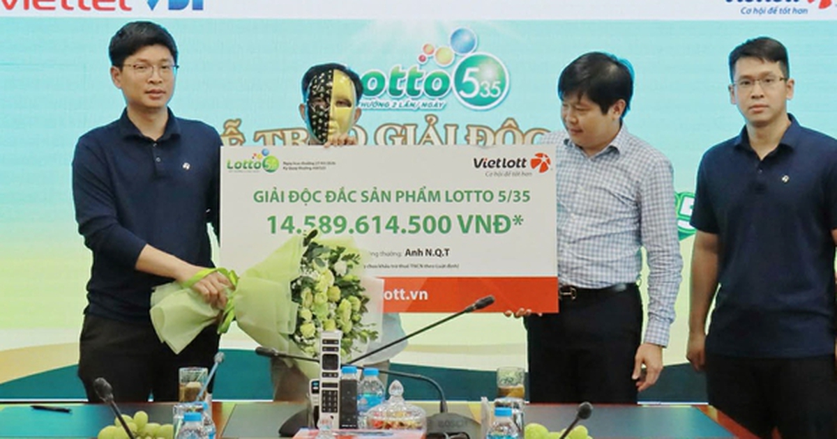 Người đàn ông trúng Vietlott hơn 14 tỷ đồng nhờ chọn số theo “mẹo” của các tỷ phú