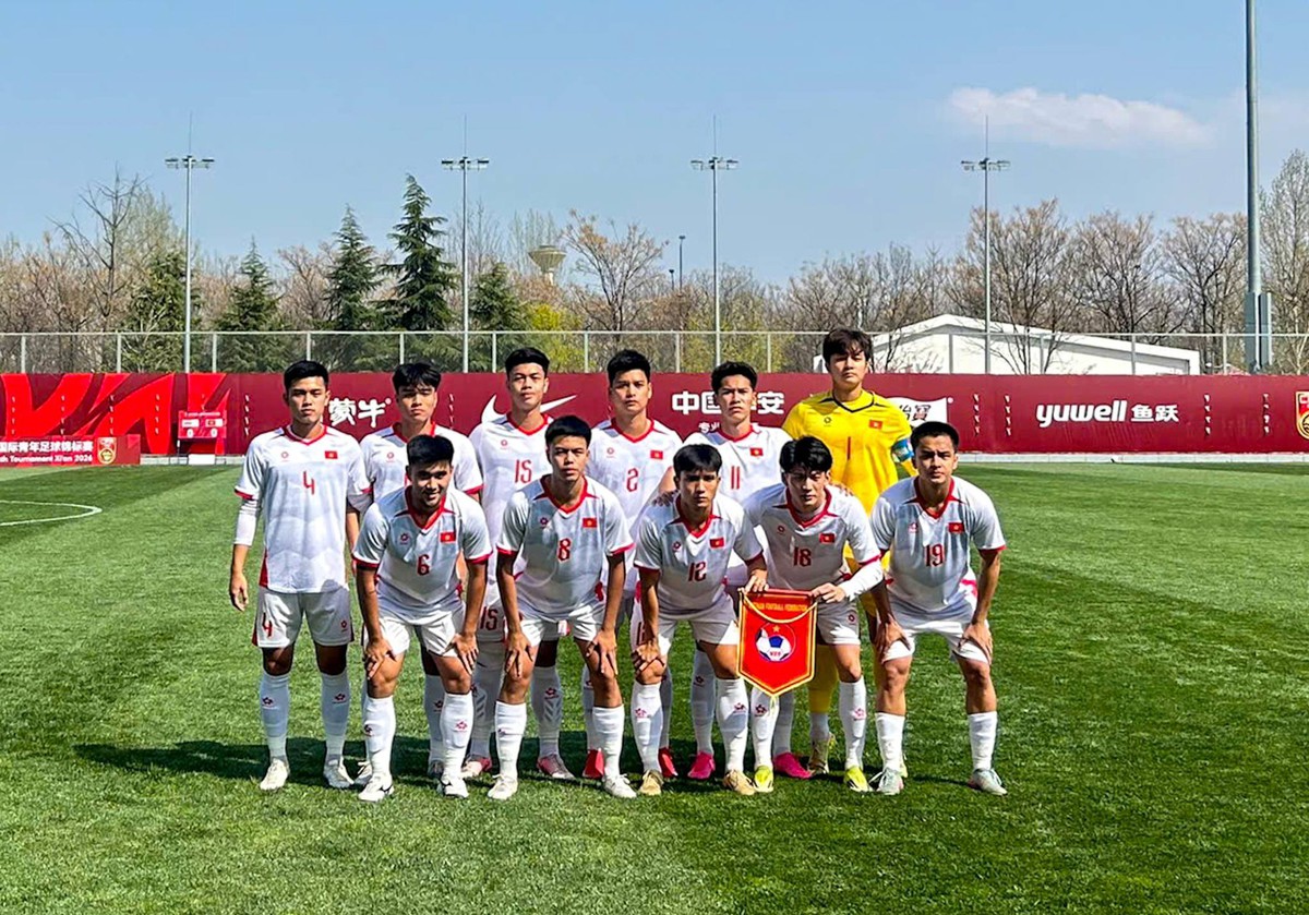 U23 Việt Nam còn cơ hội vô địch giải CFA Team China 2026 không?