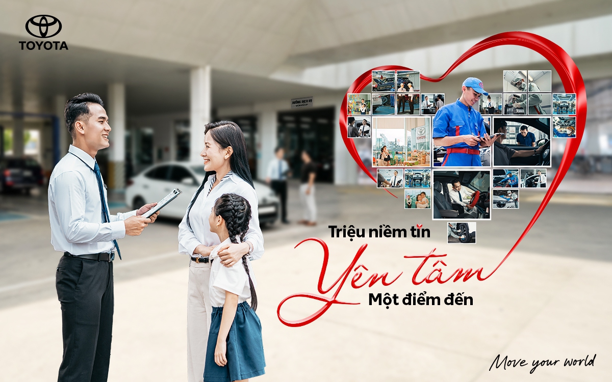 Toyota Việt Nam đẩy mạnh hệ sinh thái dịch vụ, nâng chuẩn trải nghiệm khách hàng