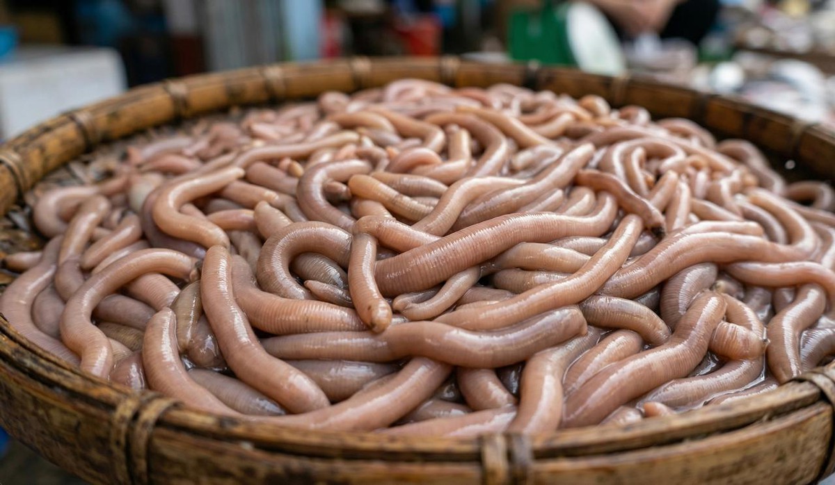 Chạm mốc 6.000.000 đồng/kg sinh vật lúc nhúc nhìn như giun đất ở Quảng Ninh, xưa chỉ siêu giàu dám tẩm bổ nay đại gia vẫn ráo riết săn lùng