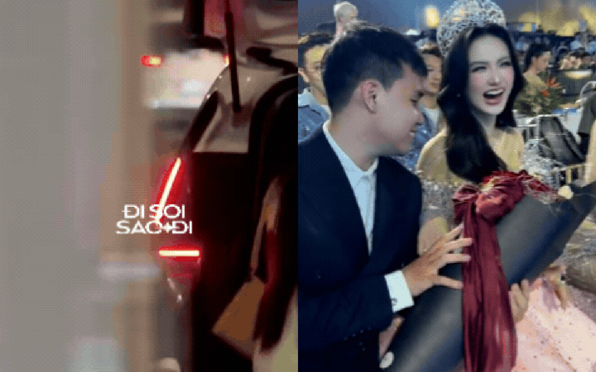 "Tóm dính" Ý Nhi và bạn trai sau đêm Chung kết, có một hành động chưa Hoa hậu nào dám làm!