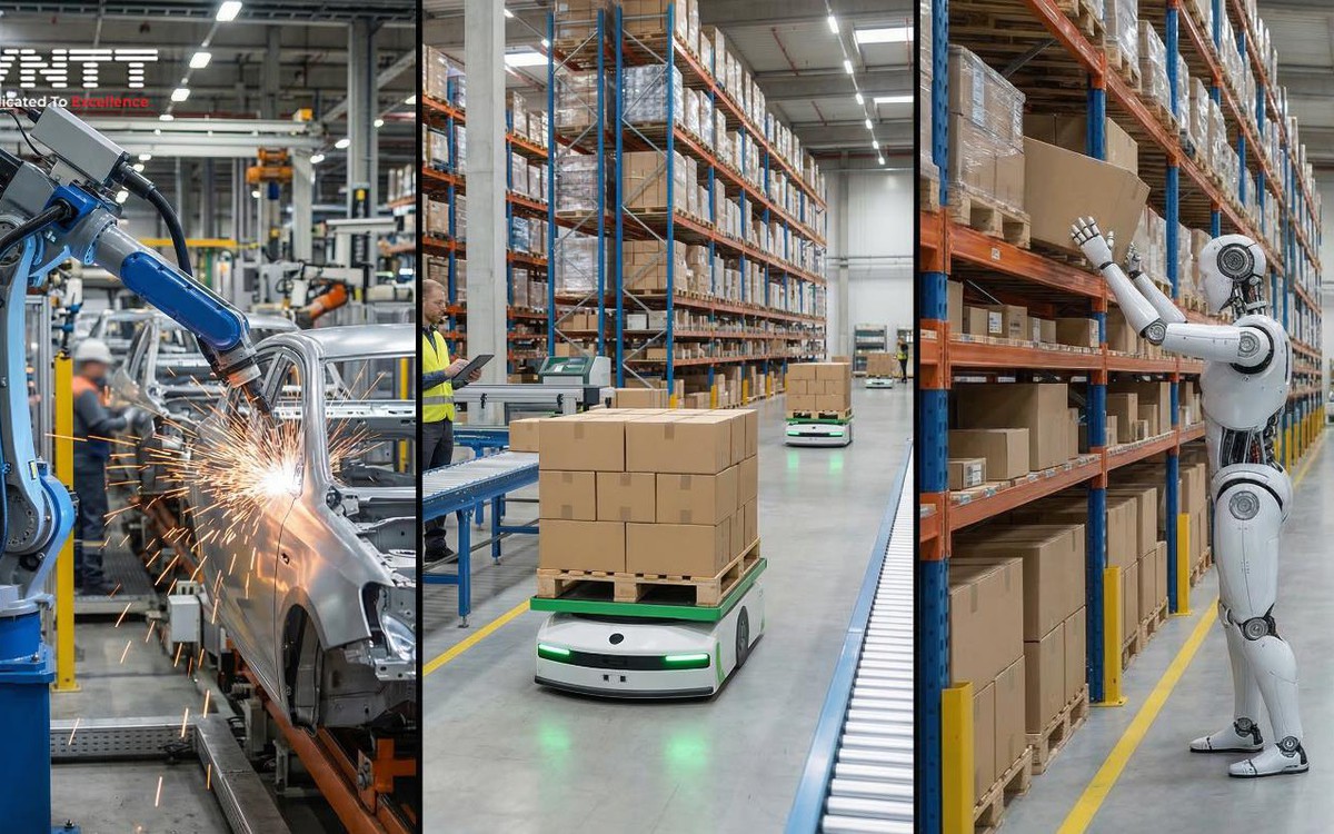 VNTT công bố Smart Robotics, hướng tới hệ sinh thái tự động hóa sản xuất và logistics