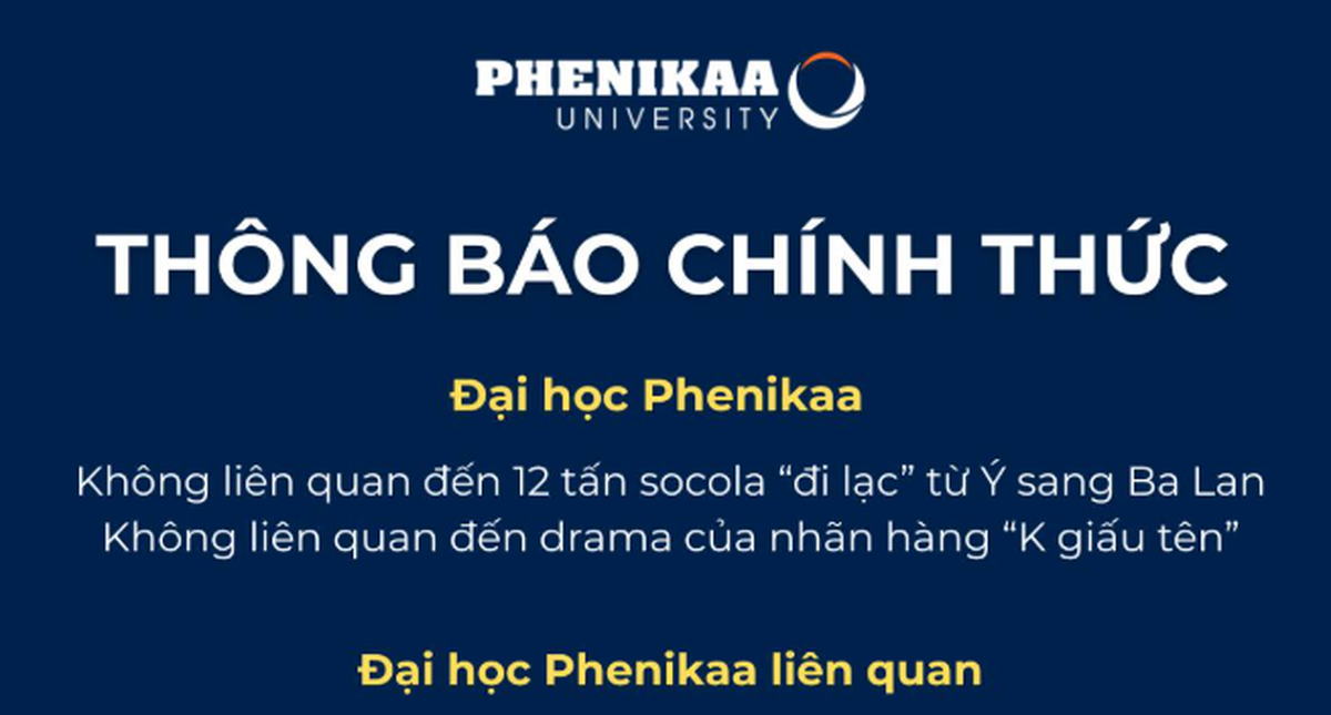 12 tấn socola nhãn K. "đi lạc", một trường đại học Việt Nam bất ngờ ra thông báo