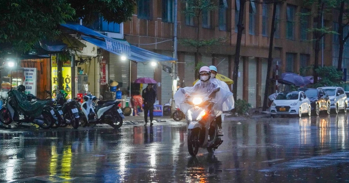 Không khí lạnh tăng cường mạnh hơn từ chiều tối nay